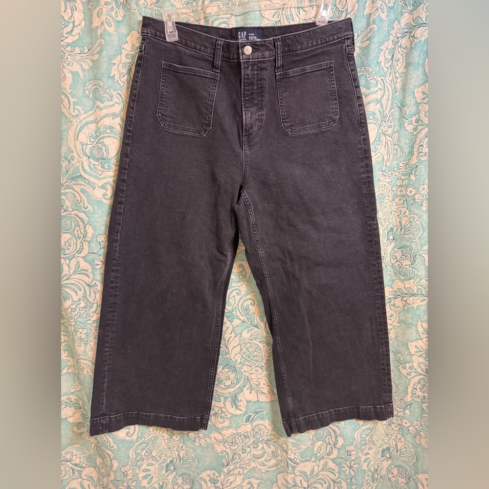 Gap Denim Wide Leg Crop